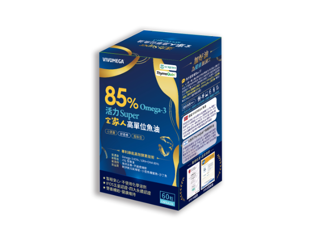 活力SUPER-全家人高單位魚油軟膠囊(小)